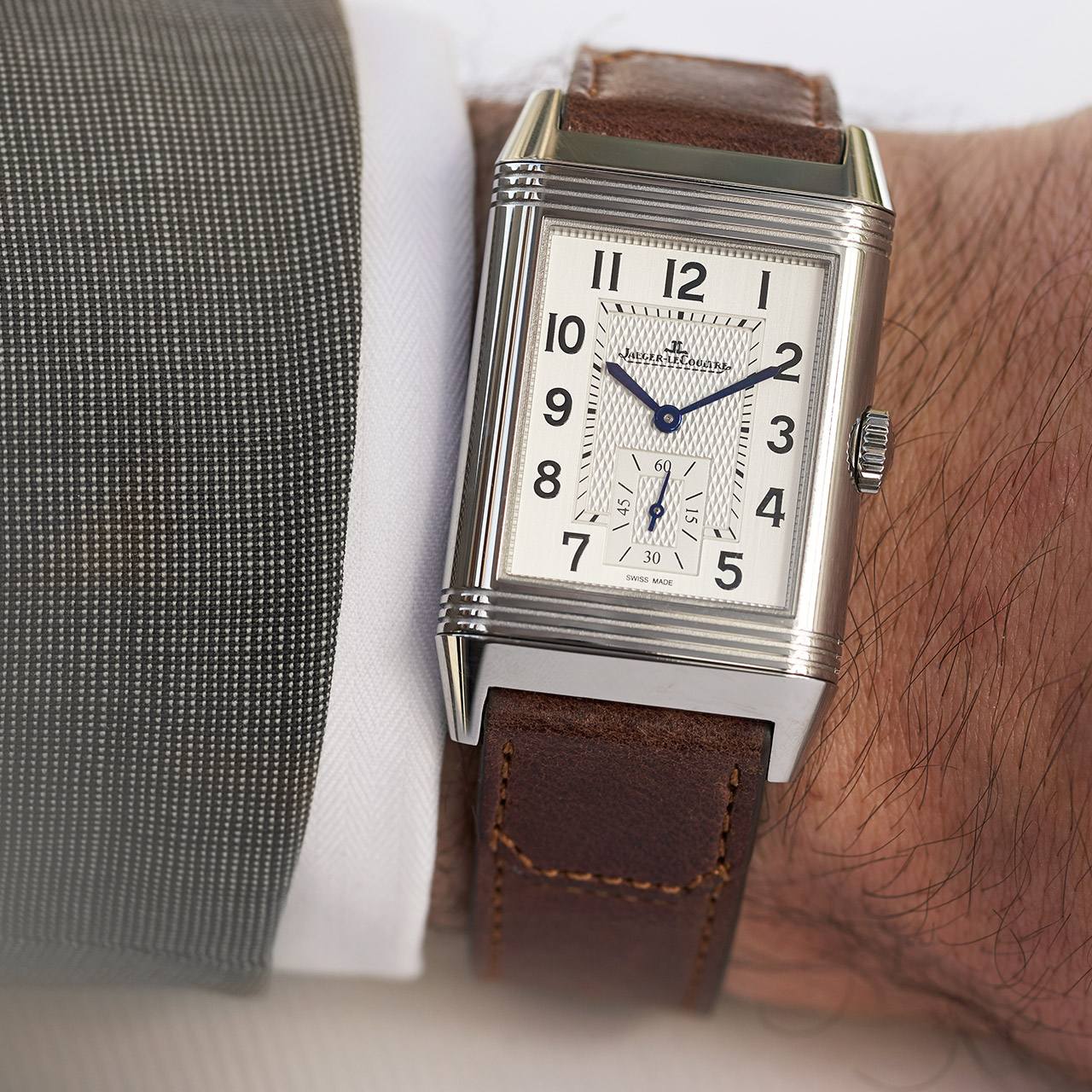 Jaeger LeCoultre Watch Reverso Classic Large Duoface
